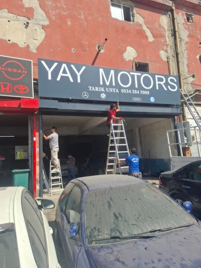 IŞIKLI IŞIKSIZ TABELA